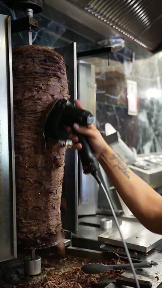 Frame from the video produced for Zaman Shawarma